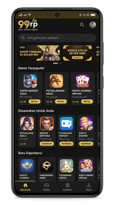 Temukan Aplikasi Populer & Kanal Uji di 99rp — Akses Mudah!