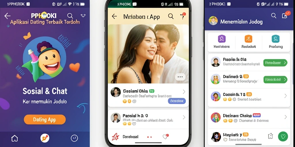 Tampilan antarmuka aplikasi PPHOKI yang modern dan menarik.