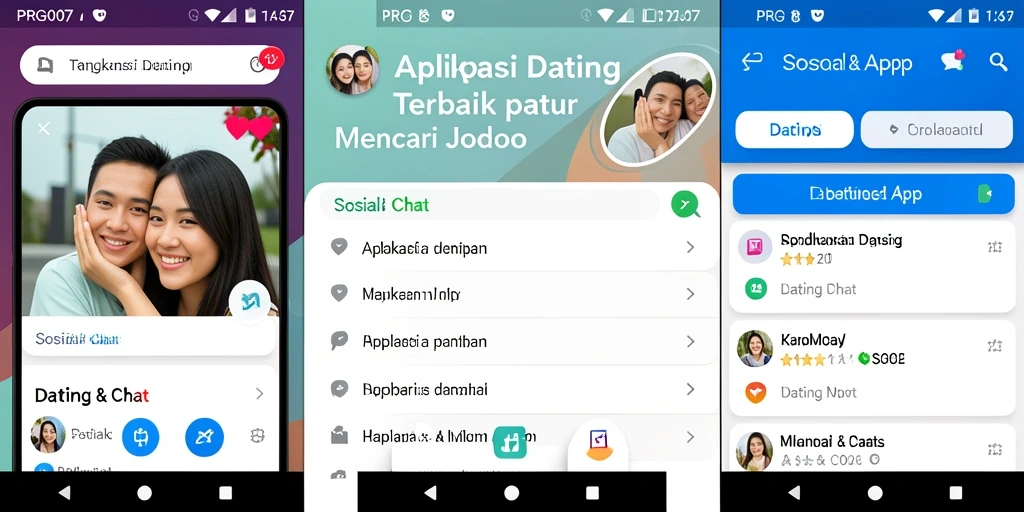 Antarmuka PRG007 yang menarik dan mudah digunakan.