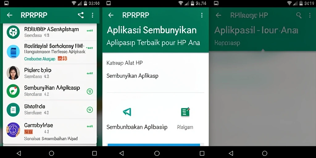 Tampilan antarmuka RPRPRP yang sederhana dan fungsional.
